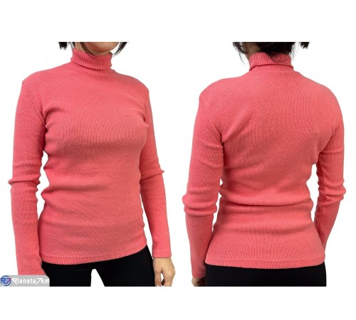 Гольф жіночий на весну/осінь (5 шт. р.сетка One size) рожевий  "Plato"