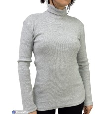 Гольф жіночий на весну/осінь (5 шт. р.сетка One size) сірий  "Plato"