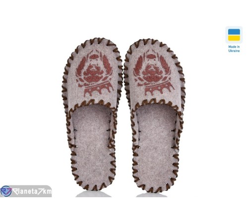 Тапки чоловічі на весну/осінь (9 пар р.40-45) бежевий  "Activ"