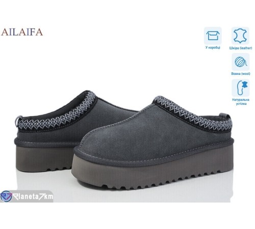 Уггі жіночі на зиму (6 пар р.36-41) сірий  "Latifa"