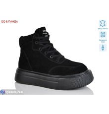 Черевики жіночі на зиму (6 пар р.36-41) чорний  "QQ&Панда"