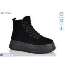 Черевики жіночі на зиму (6 пар р.36-41) чорний  "QQ&Панда"