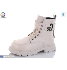 Черевики дитячі на зиму (8 пар р.32-37) бежевий  "Леопард"