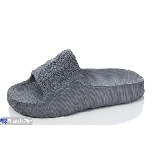 Шлепки жіночі на літо (8 пар р.36-41) сірий  "LULI"