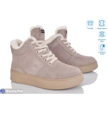 Черевики жіночі на зиму (6 пар р.36-41) сірий  "Mirella"