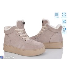 Черевики жіночі на зиму (6 пар р.36-41) сірий  "Mirella"