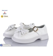 Дитячі туфлі на весну/осінь (6 пар р.25-30) білий  "BELIES-D"