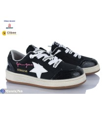 Дитячі кросівки на весну/осінь (7 пар р.31-37) чорний  "BELIES-D"