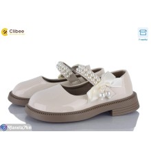 Дитячі туфлі на весну/осінь (6 пар р.26-31) бежевий  "BELIES"