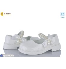 Дитячі туфлі на весну/осінь (6 пар р.26-31) білий  "BELIES"