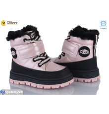 Черевики дитячі на зиму (6 пар р.21-26) рожевий  "BELIES"