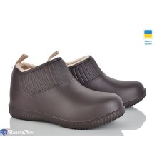 Калоші на зиму (8 пар р.37-41) коричневий  "LEO"
