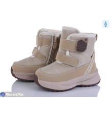 Дутики дитячі на зиму (8 пар р.22-27) бежевий  "Kamila"