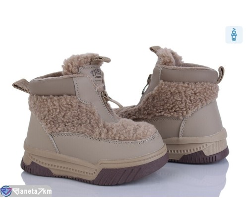 Дутики дитячі на зиму (8 пар р.22-27) хакі  "Kamila"