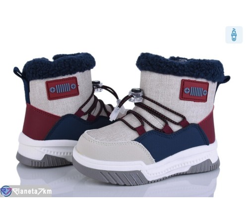 Дутики дитячі на зиму (8 пар р.22-27) бежевий  "Kamila"