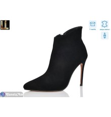 Черевики жіночі на весну/осінь (6 пар р.36-40) чорний  "Lilin"