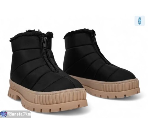 Черевики жіночі на зиму (8 пар р.36-40) чорний  "Masari"