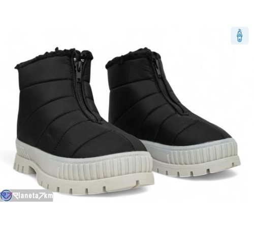 Черевики жіночі на зиму (8 пар р.36-40) чорний  "Masari"