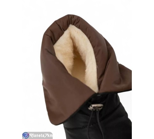 Дутики жіночі на зиму (8 пар р.36-41) чорний  "Masari"