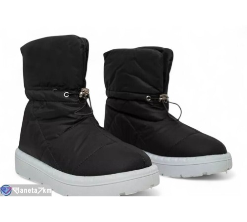 Дутики жіночі на зиму (8 пар р.36-41) чорний  "Masari"