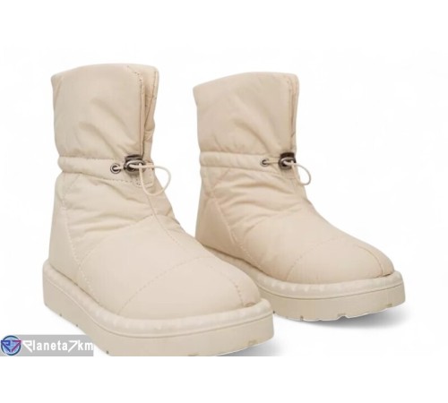Дутики жіночі на зиму (8 пар р.36-41) бежевий  "Masari"