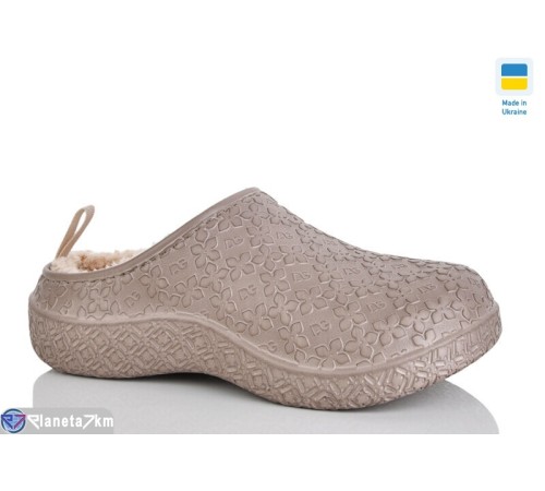 Жіночі сабо на зиму (8 пар р.37-41) бежевий  "Korka"