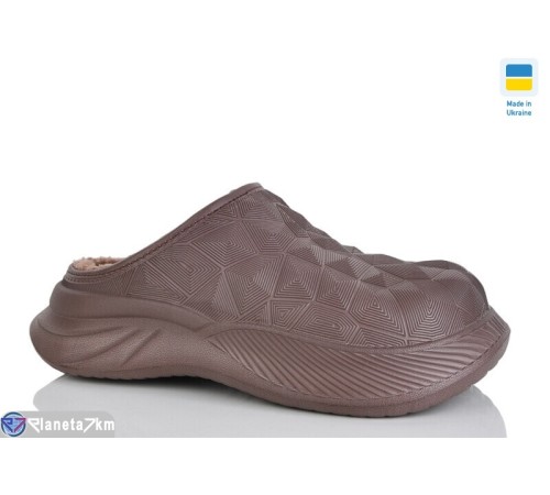 Жіночі сабо на зиму (8 пар р.36-41) коричневий  "Korka"