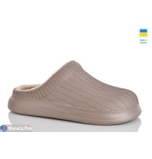 Жіночі сабо на зиму (8 пар р.37-41) бежевий  "Korka"