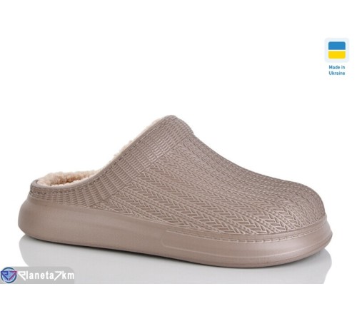 Жіночі сабо на зиму (8 пар р.37-41) бежевий  "Korka"