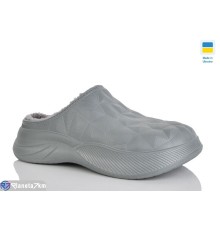 Чоловічі сабо на зиму (8 пар р.41-46) сірий  "Korka"