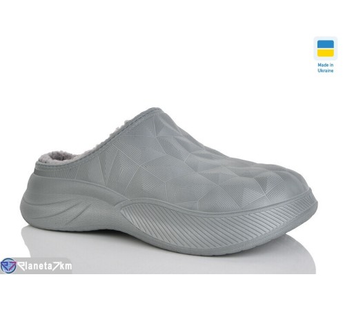 Чоловічі сабо на зиму (8 пар р.41-46) сірий  "Korka"