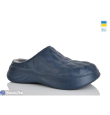 Чоловічі сабо на зиму (8 пар р.41-46) синій  "Korka"