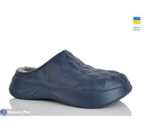 Чоловічі сабо на зиму (8 пар р.41-46) синій  "Korka"
