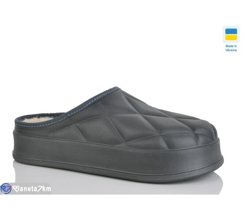Чоловічі сабо на зиму (6 пар р.41-46) сірий  "Korka"