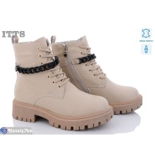 Черевики жіночі на зиму (6 пар р.36-41) бежевий  "LOTOS"