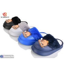 Тапки дитячі на зиму (12 пар р.30-35) мікс  "SCARRHETT"