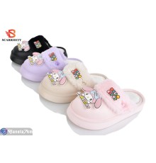 Тапки дитячі на зиму (12 пар р.30-35) мікс  "SCARRHETT"