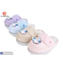 Тапки дитячі на зиму (12 пар р.30-35) мікс  "SCARRHETT"