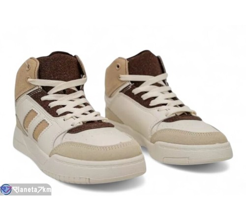 Кросівки жіночі на зиму (8 пар р.36-41) бежевий  "Masari"