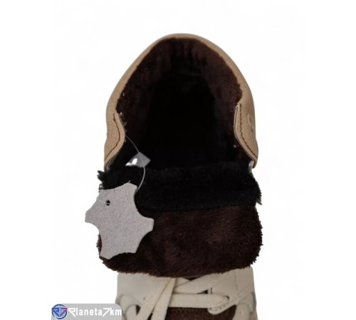 Кросівки жіночі на зиму (8 пар р.36-41) бежевий  "Masari"