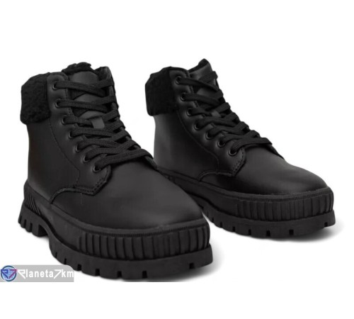 Черевики жіночі на зиму (8 пар р.36-40) чорний  "Masari"