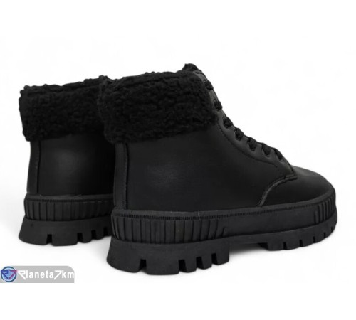 Черевики жіночі на зиму (8 пар р.36-40) чорний  "Masari"