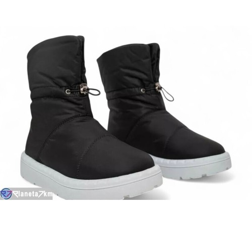 Дутики жіночі на зиму (8 пар р.36-41) чорний  "Masari"