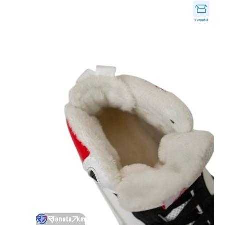 Кросівки жіночі на зиму (8 пар р.36-41) білий  "Masari"