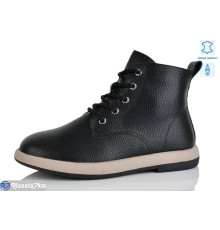 Черевики жіночі на зиму (8 пар р.37-41) чорний  "LIMPO"