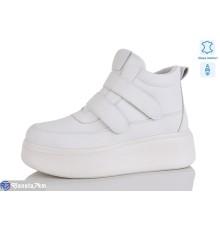 Черевики жіночі на зиму (8 пар р.37-41) білий  "LIMPO"