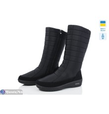 Чоботи жіночі на зиму (6 пар р.37-41) чорний  "OLLA"