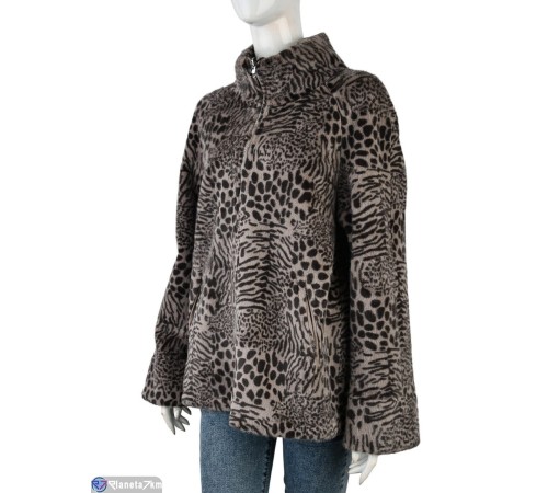 Куртка жіноча на зиму (3 шт. р.сетка L-2XL) коричневий  "Mirella"