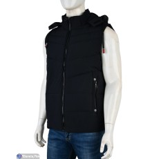 Жилет чоловічий на весну/осінь (5 шт. р.сетка L-4XL) синій  "Mirella"