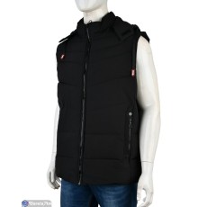 Жилет чоловічий на весну/осінь (5 шт. р.сетка 5XL-9XL) чорний  "Mirella"